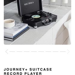 Victrola Record Player + Classic Vinyl Bundle (Michael Jackson & Queen)  