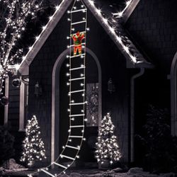 Santa In Stairs 