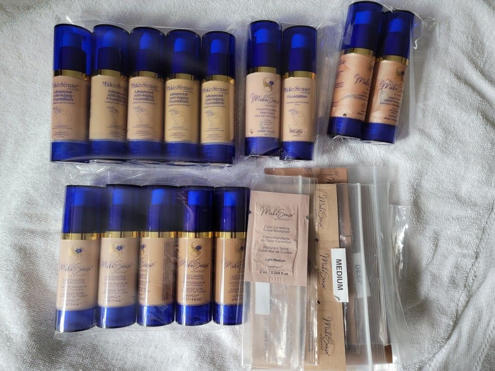 SeneGence Foundation + Tinted Moisturizer + Pearlizer Distributor LOT -  $773 RETAIL