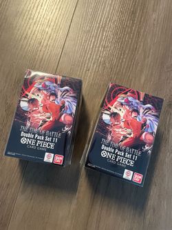 One Piece TCG: The Time Of Battle OP-16 Double pack set Sealed
