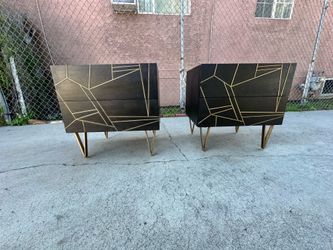 West Elm Roar+Rabbit Nightstands Bedside Tables Cabinets Dressers