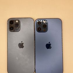 iPhone 12 Pro Max Blue/Black CRICKET ONLY Clean IMEI $549-500