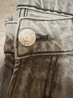 H&M Regular Straight Fit- Gray Jeans 33/32