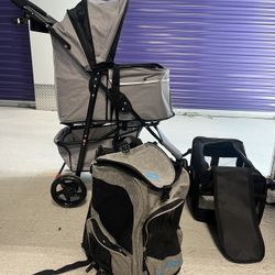 Dog Stroller, Backpack & Carrier