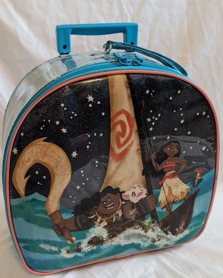 MOANA kids rolling suitcase with starlight affects