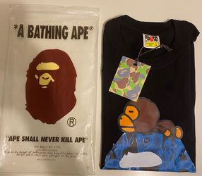 Bape men’s Tshirts size large