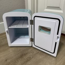 Blue Mini Frigidaire Frige