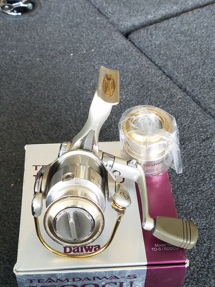 Team Daiwa 1500 Spinning Reel for Sale in Lake Villa, IL - OfferUp
