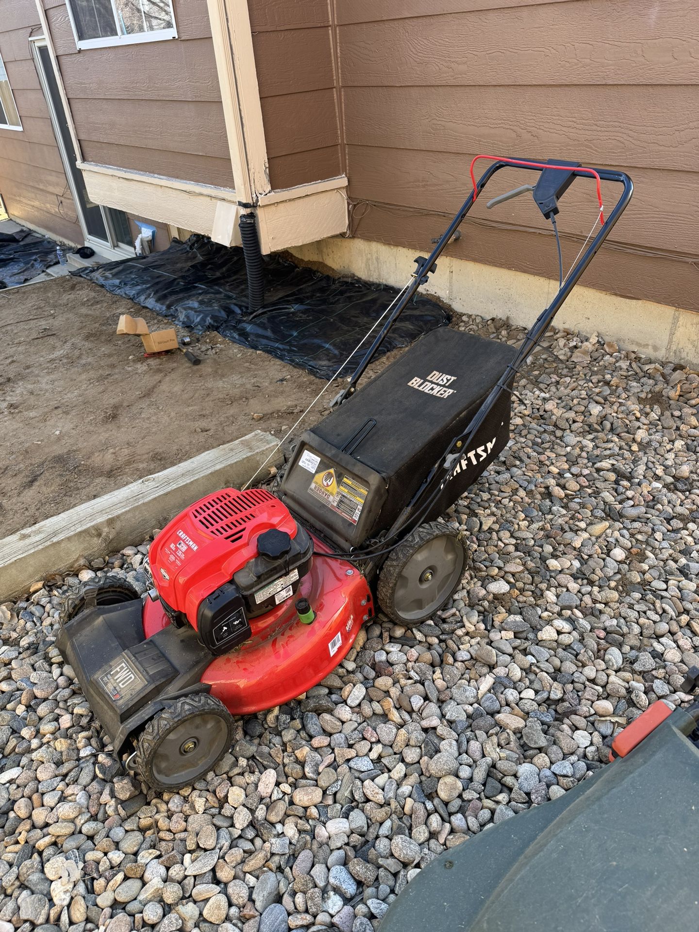 Craftsman Gas Lawn Mower – Self-Propelled w/ Grass Bag (As-Is, Negotiable)