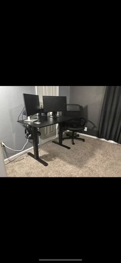 Standing desk electric