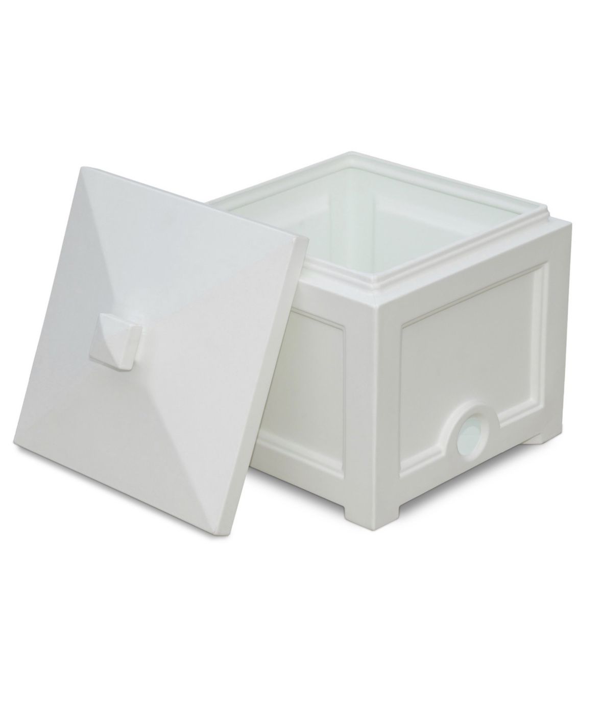 Fairview Hose Bin In White