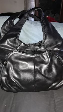 Bueno Black Hobo Purse