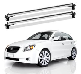 Universal Roof Rack Cross Bars Adjustable 48" Aluminum Alloy Car Roof Rack Cross Bars 165 lbs Capacity Roof Rails Crossbars 