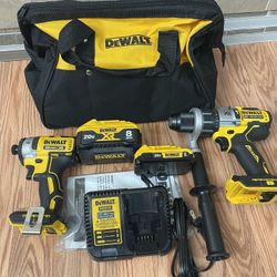 DeWalt 20V MAX XR Hammer Drill/Impact Combo Kit