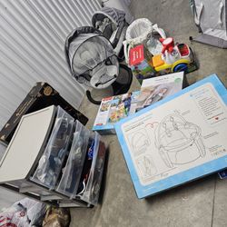 Many Baby Items. Mostly All New Open To Offers