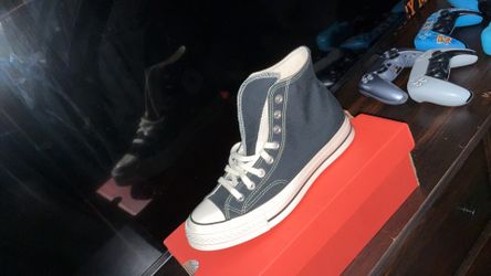 Chuck 70 hi black/black/egret size 7 men’s, 9 women