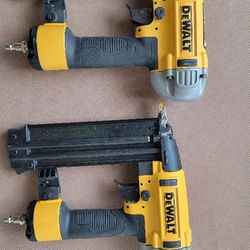 Dewalt 18ga Nail Guns 