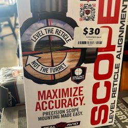 Real Avid Level Right Pro Scope