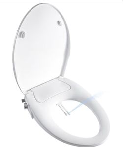 New Brondell EcoSeat S101 Non-Electric Bidet Toilet Seat