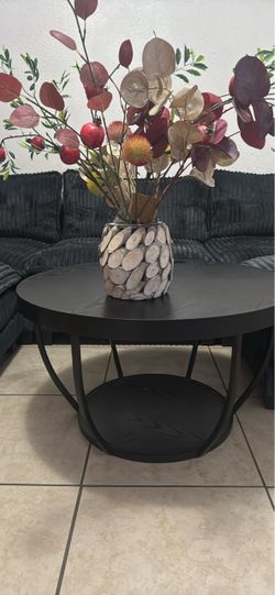 Black coffee table New