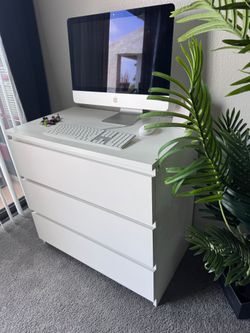 White ikea drawer