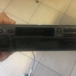 Detachable Face Sony FM/AM Cassette Car Stereo
