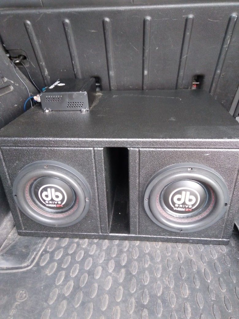 Subwofers db drive Y Ampli Nemesis