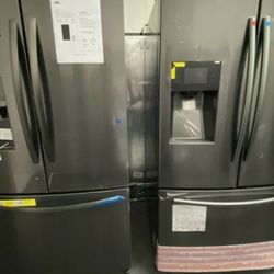 French Door Stainless Steel Samsung Fridge up to 50% Off MSRP