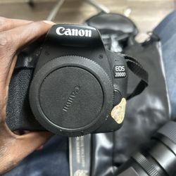 Canon 2000D & Telephoto lens