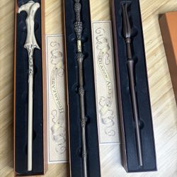 Thee Harry Potter Wands From Universal
