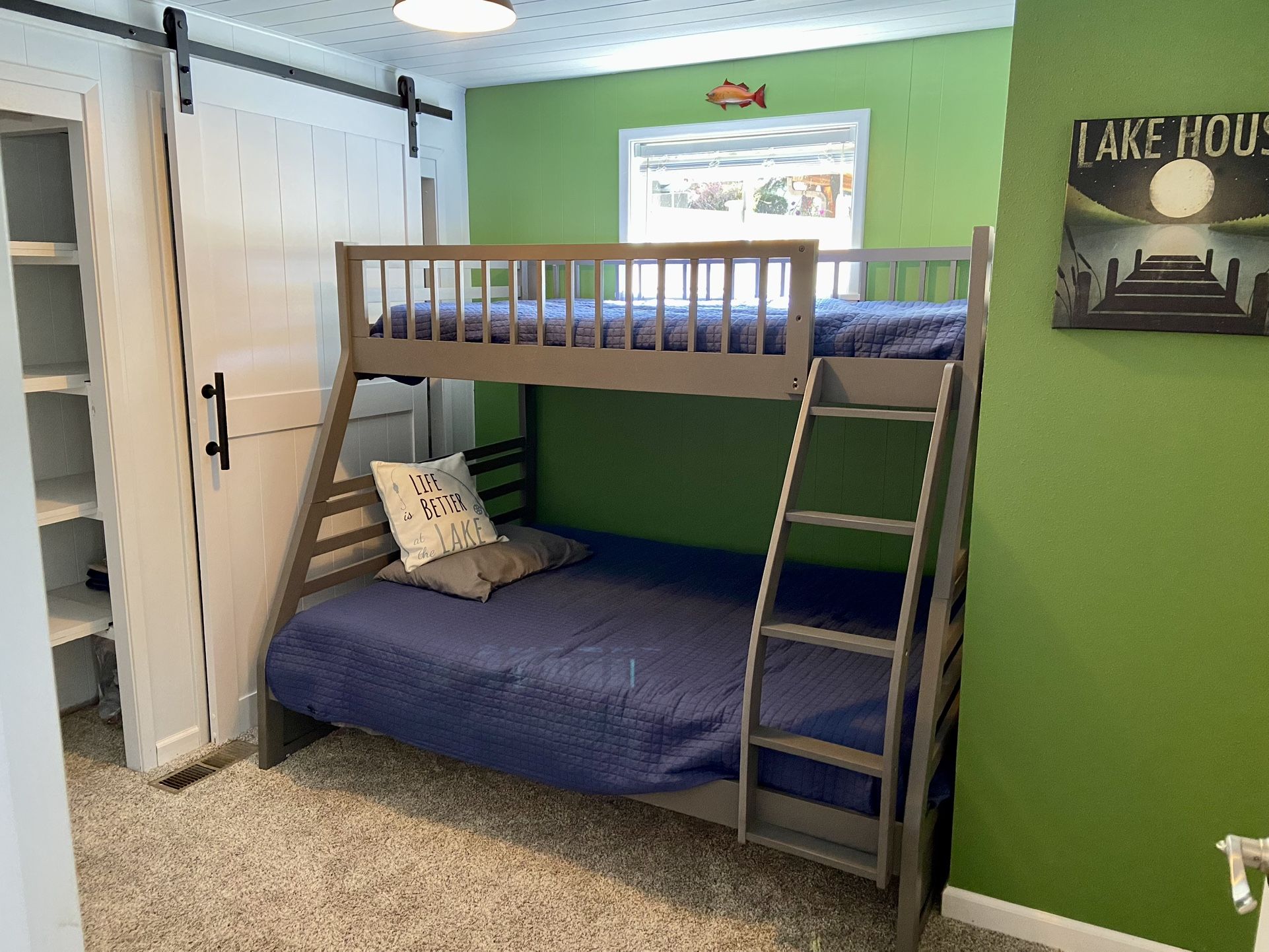 Bunk Beds Full And Twin-Mattress NOT Included. 