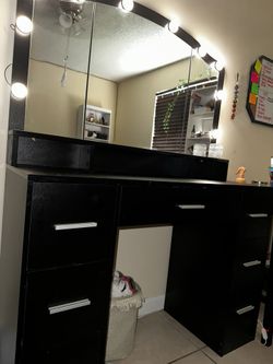 Black vanity 