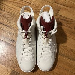Jordan Retro 6 Offwhite New Maroon