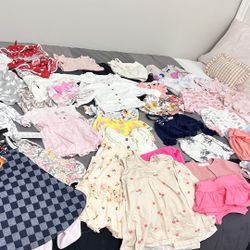 Girl's clothing bundle - Newborn To 12m