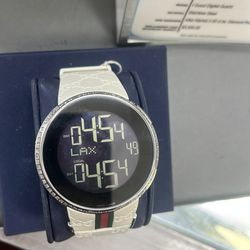 Gucci  watch with diamonds