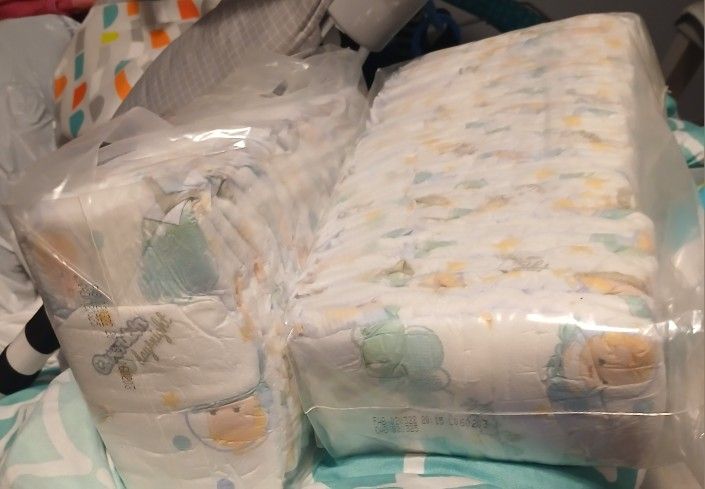 Baby Diapers Sz 1