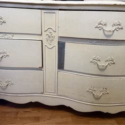 Dresser with two nightstands