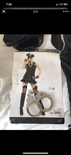 Size medium cop costume