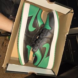 jordan 1 low pine green