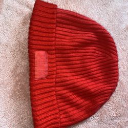 PINK Red Beanie