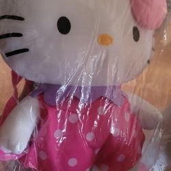 Hello Kitty Plush Back