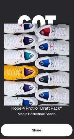 Kobe 4 Protro “Draft Pack”