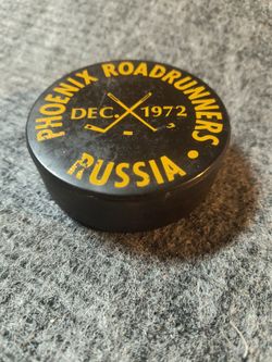 Historic Hockey Puck