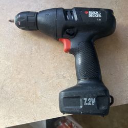 Black And Decker Cordless Drill 