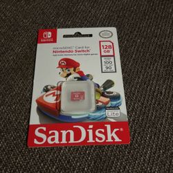 Nintendo Switch 128 GB Micro Card