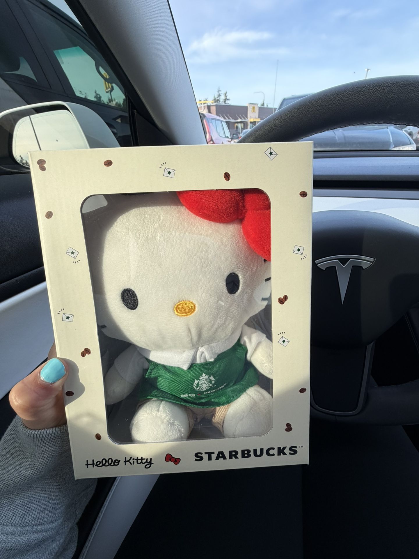 Hello Kitty Starbucks Plush