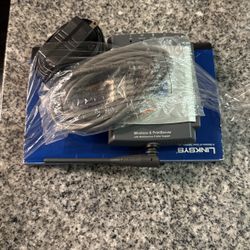 Linksys Wireless G Print server 