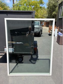 Dual Pane Vinyl Picture Window 45 1/4” x 56 3/4”
