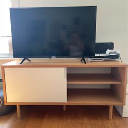 TV Cabinet With Sliding Doors