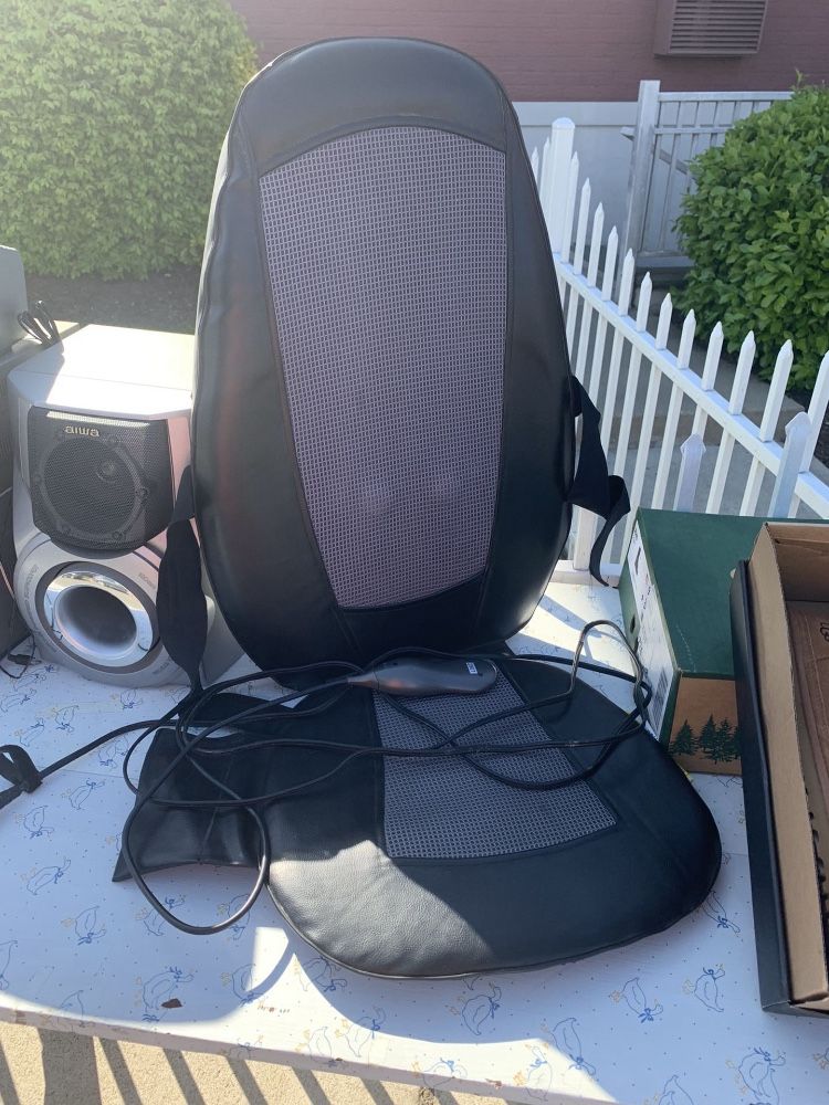 Black Massage Chair
